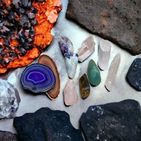 Assorted Crystals - Protection &  Healing
